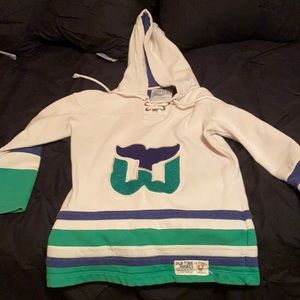 Hartford Whalers hoodie Old Time Hockey. Mint condition hoodie